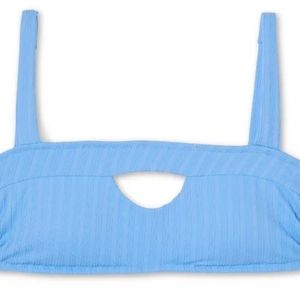 NWT| Shade & Shore| Keyhole Ribbed Bralette Bikini
